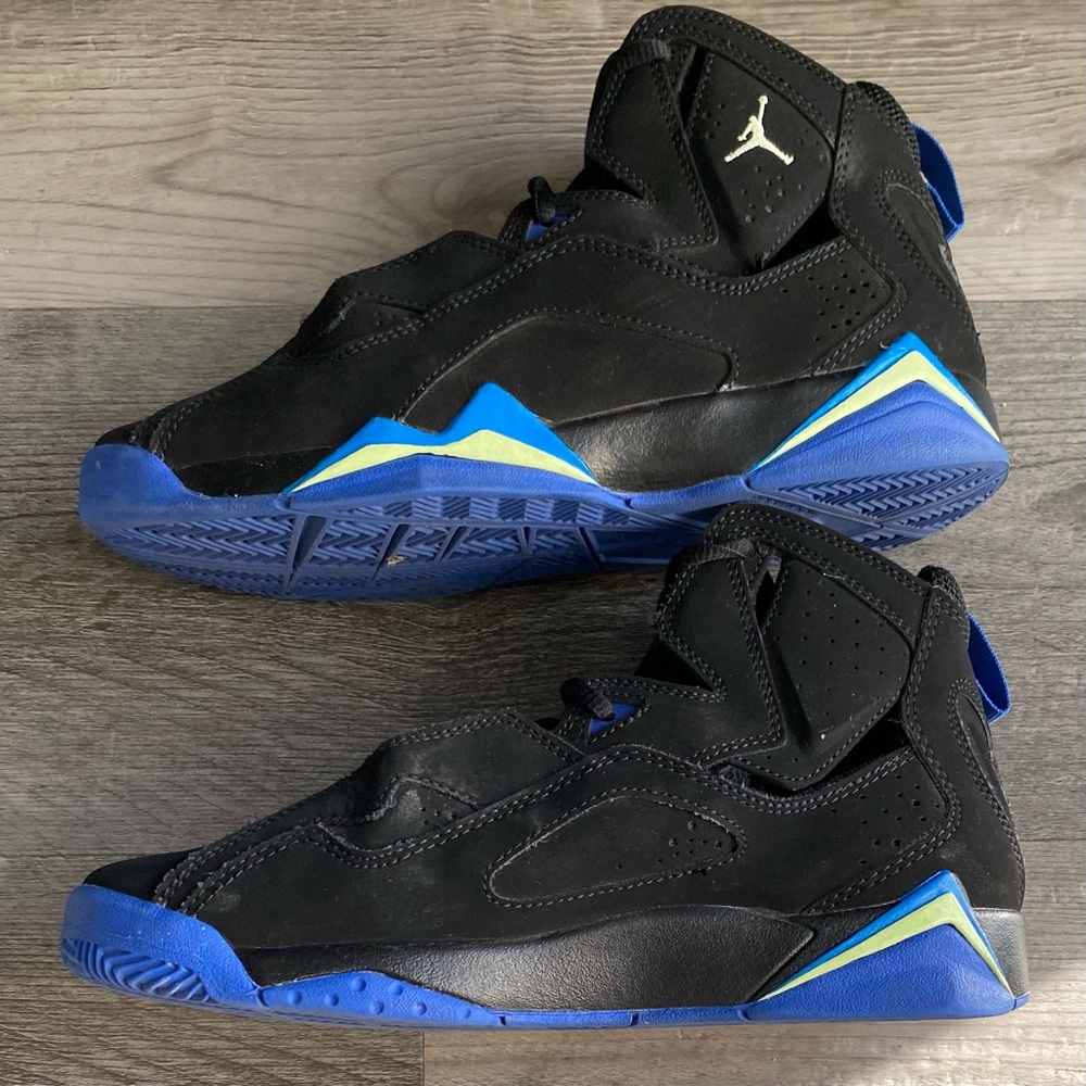 Kids Black and Blue Athletic Shoes